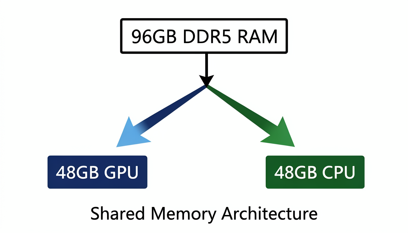 Memory architecture diagram